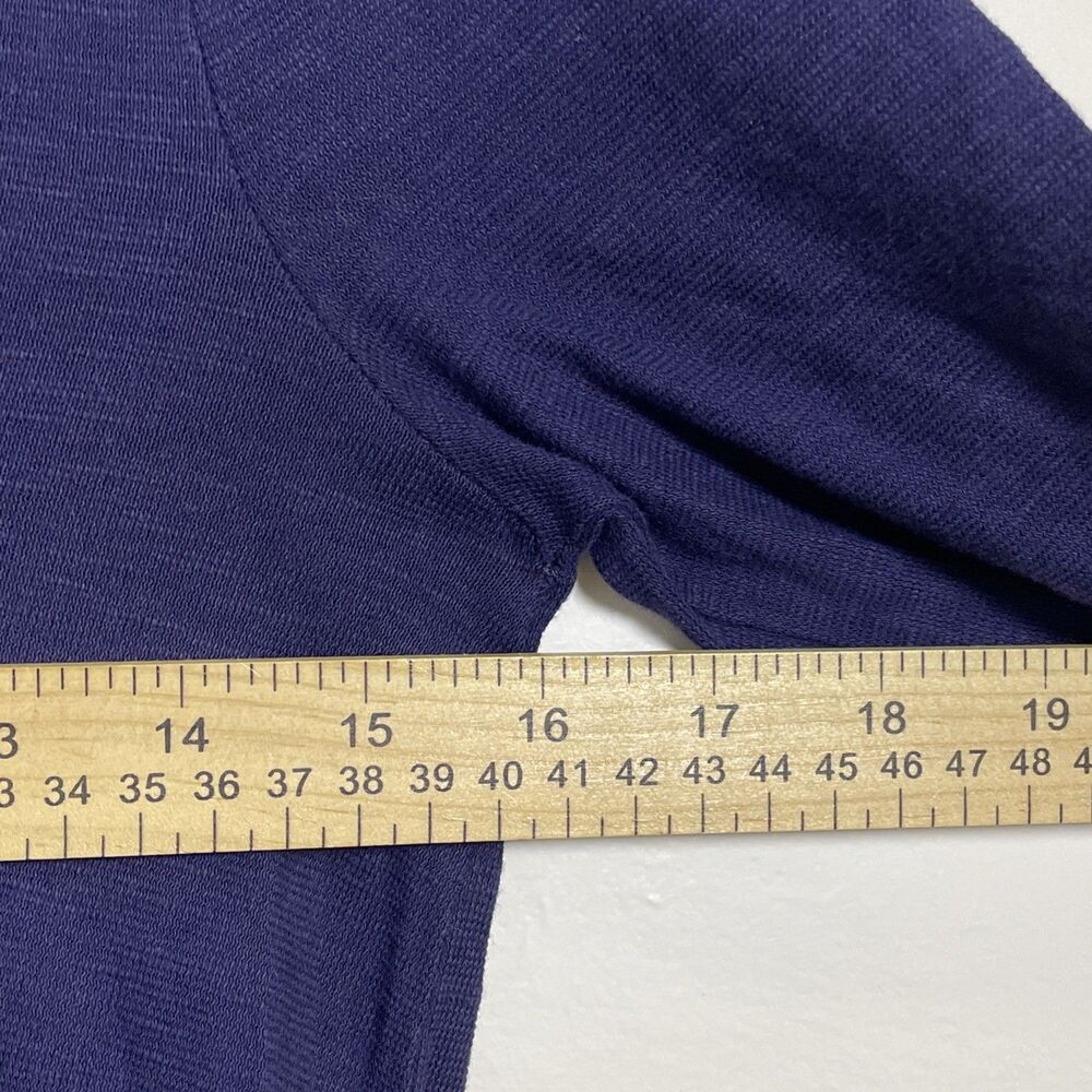 Lilly Pulitzer Women's Navy Blue White Noelle Coastal Hoodie Blouse Tunic Small - Picture 7 of 9